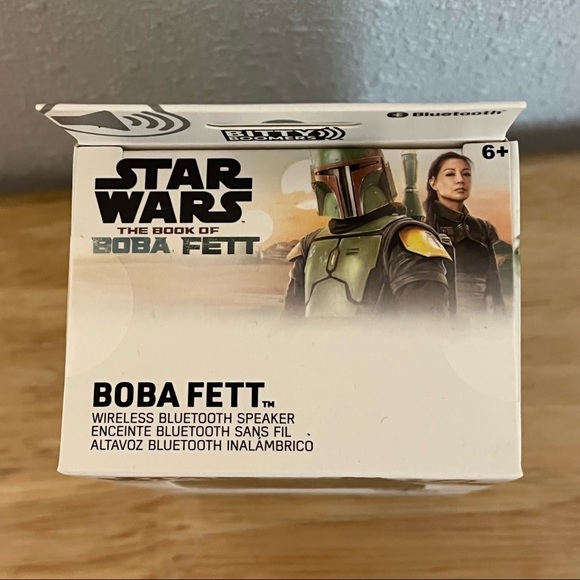 NIB Star Wars Boba Fett Bitty Boomers Disney+ Wireless Bluetooth Speaker - Picture 14 of 16